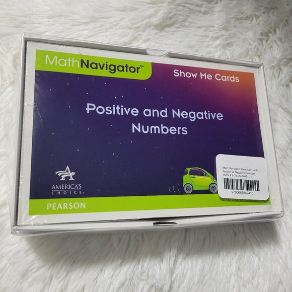 Pearson Math Navigator Positive and Negative Numbers Bundle Set - Picture 7 of 8